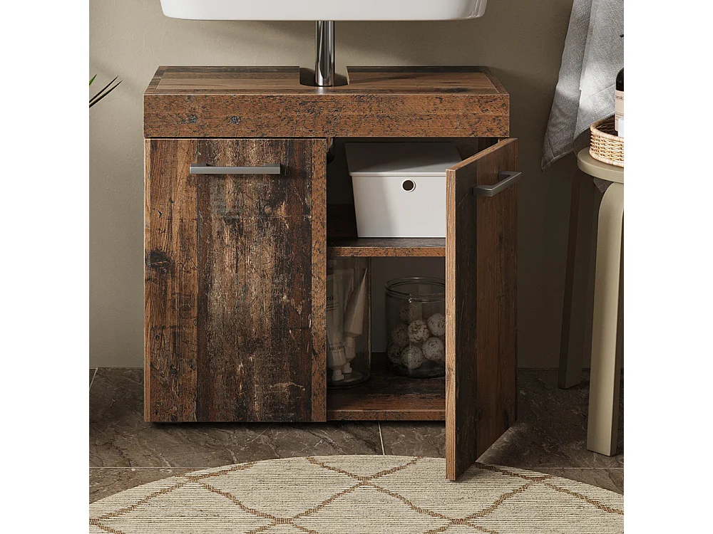 Meuble sous lavabo oldstyle 60x34x56 luna