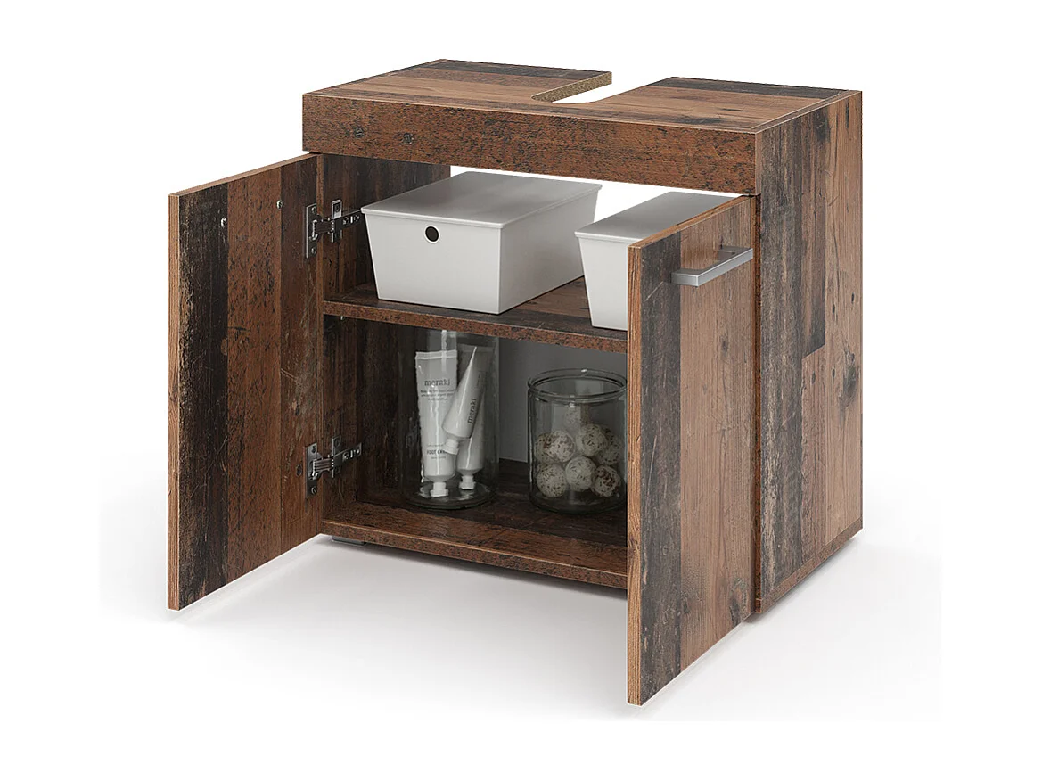 Meuble sous lavabo oldstyle 60x34x56 luna