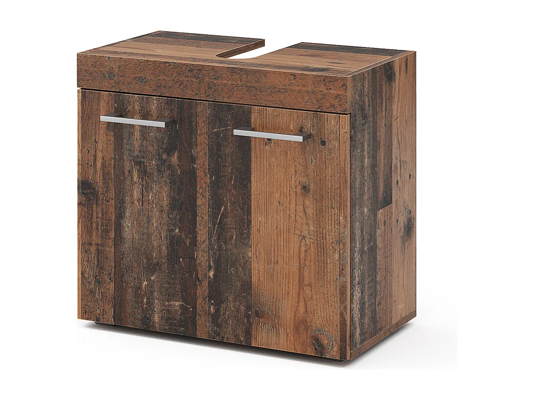 Mobiletto per lavabo oldstyle 60x34x56 luna