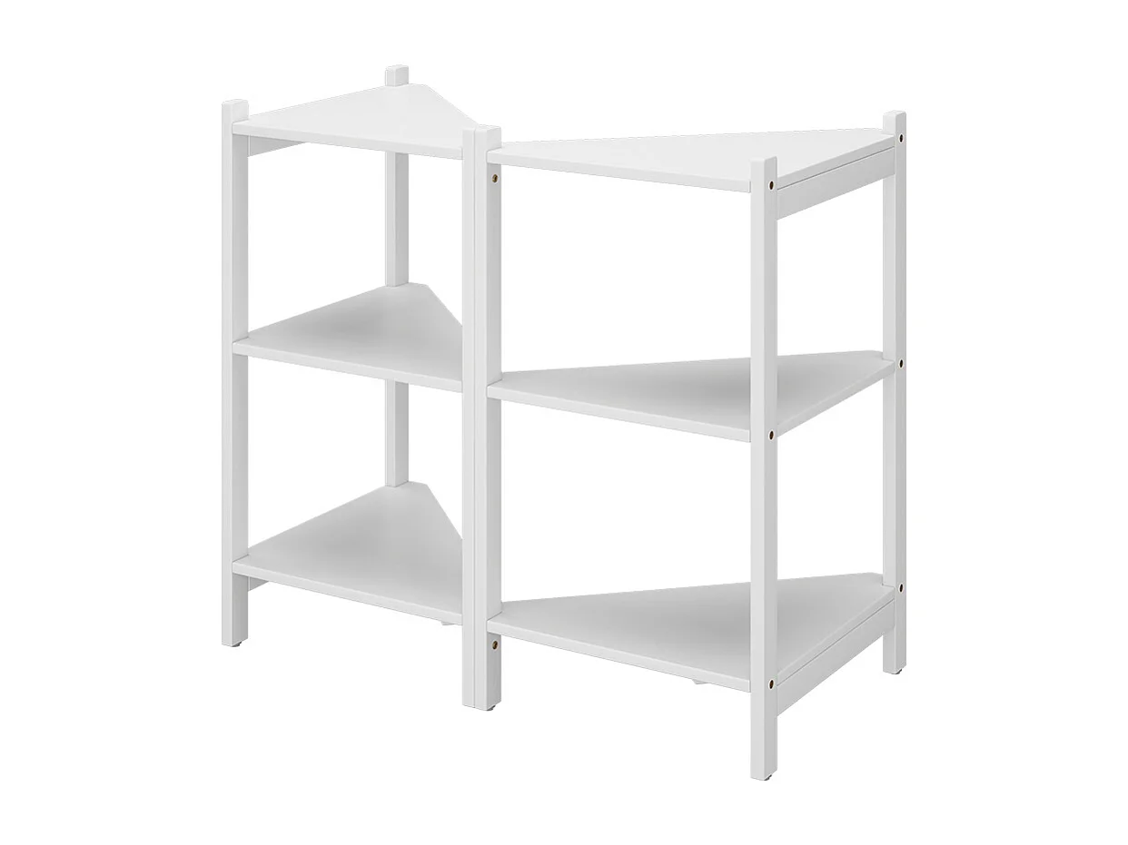 Meuble sous-lavabo blanc 68x33.5x60.5 zeno