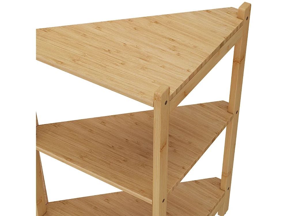 Mueble bajo lavabo bambú 68x33.5x60.5 zeno