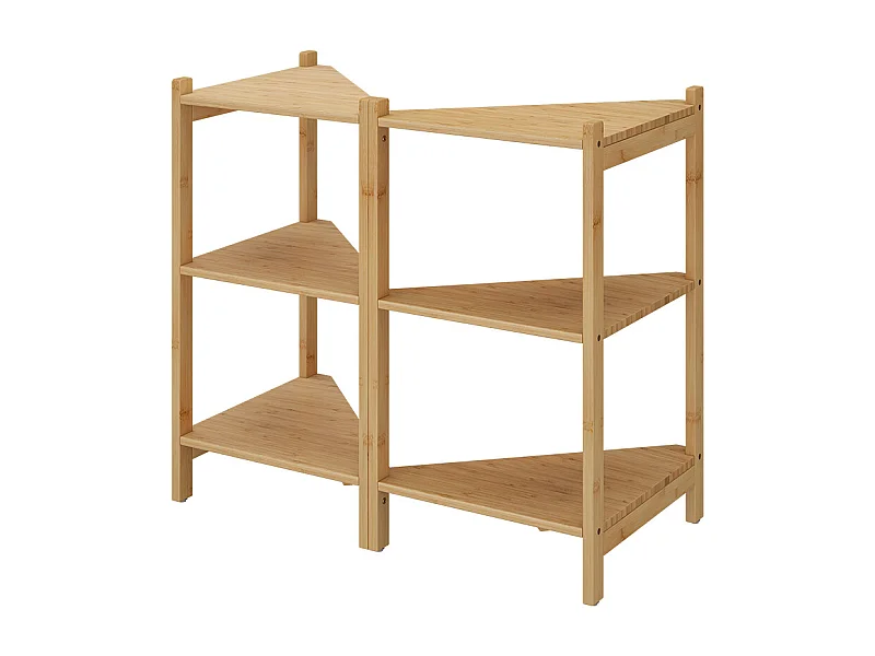 Waschbeckenunterschrank bambus 68x33.5x60.5 zeno