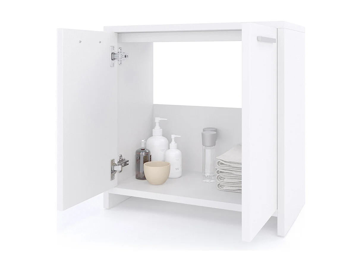 Waschbeckenunterschrank weiß 58x33x60 kiko