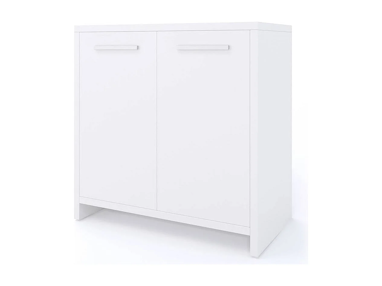 Meuble sous vasque simple blanc 58x33x60 kiko