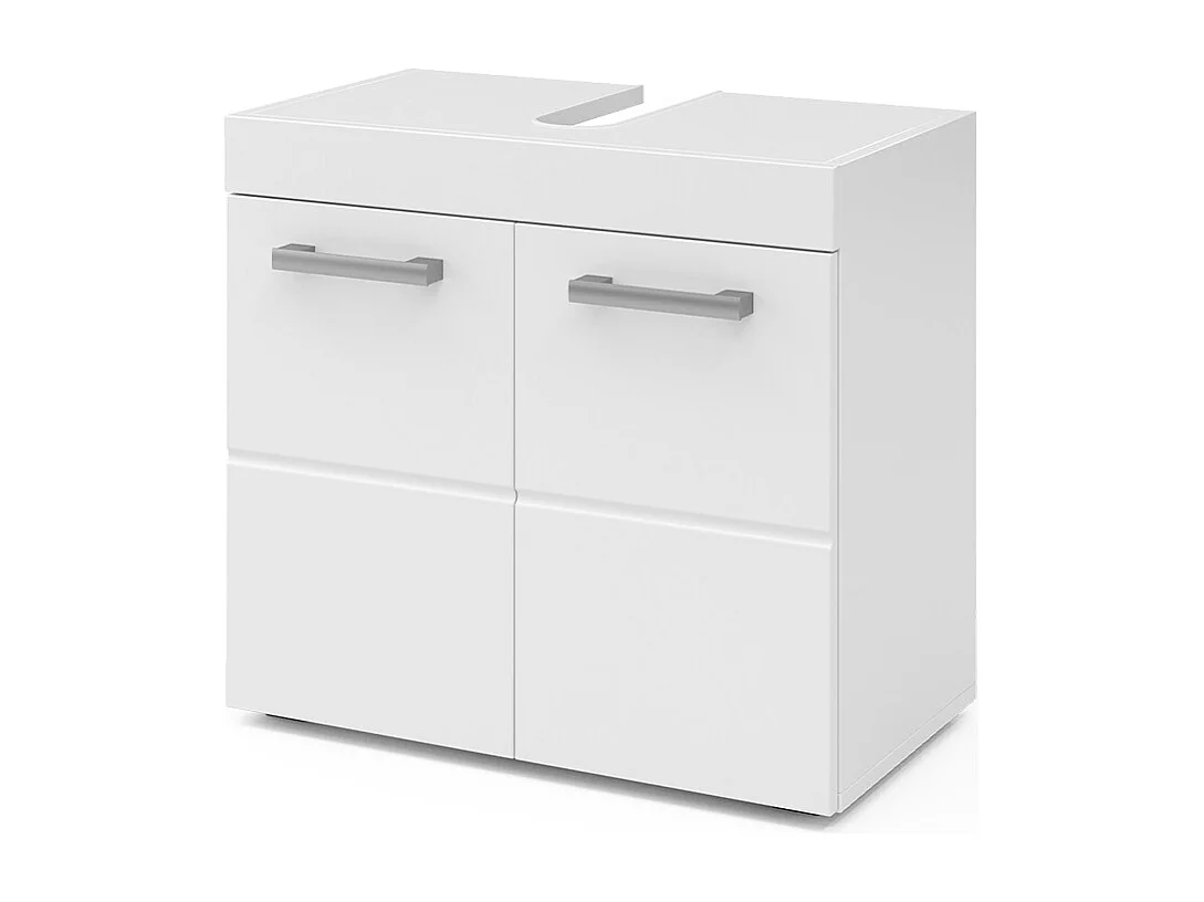 Waschbeckenunterschrank weiß 60x34x56 luna