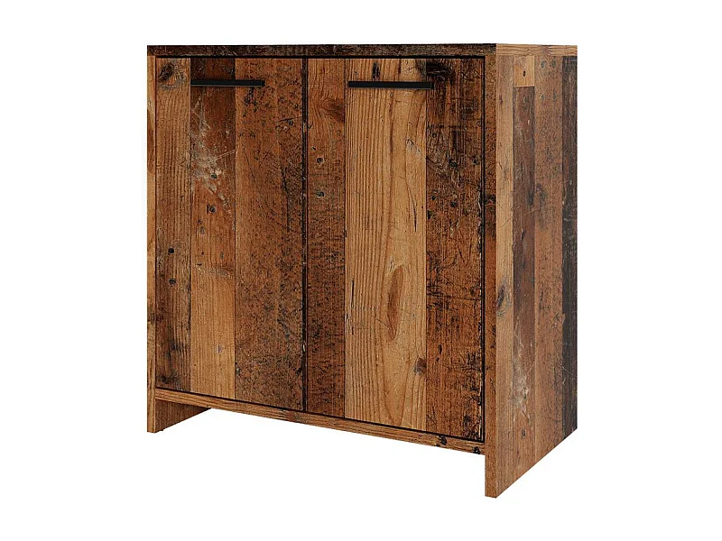 Wastafelonderkast eiken rustiek 58x33x60 kiko