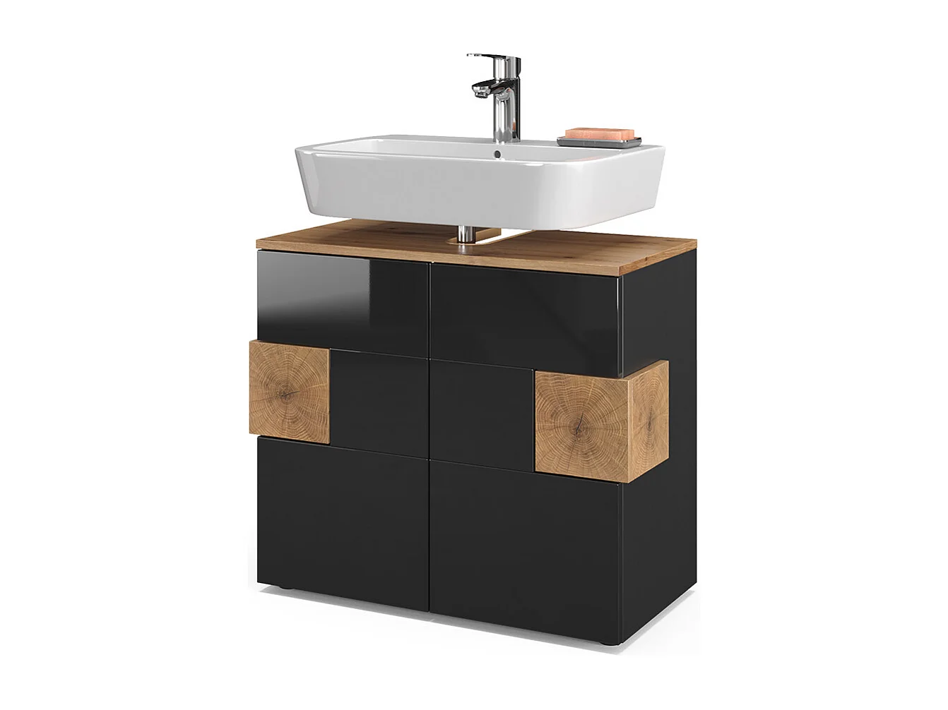 Szafka pod umywalkę antracyt 73.1x37x64 eden