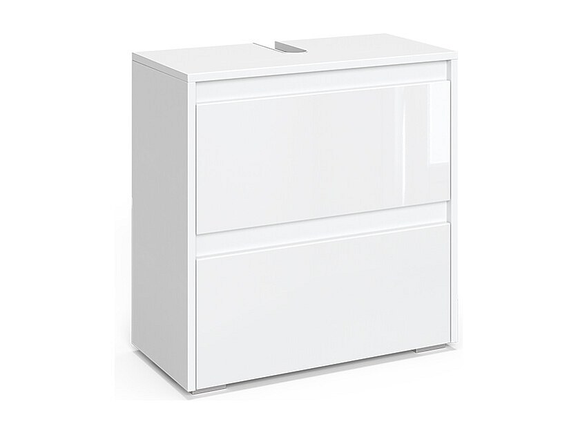 Mobile sottolavabo per bagno bianco 60.2x30x62.1 majest