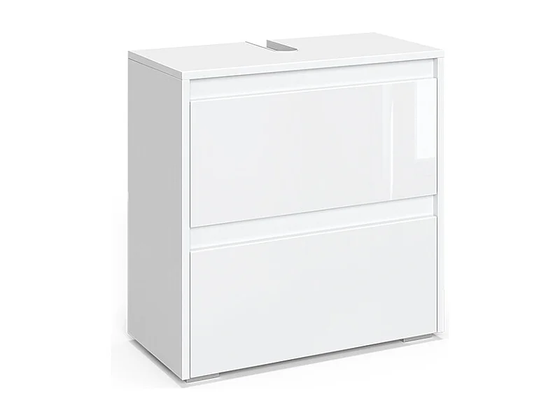 Mueble bajo lavabo blanco 60.2x30x62.1 majest