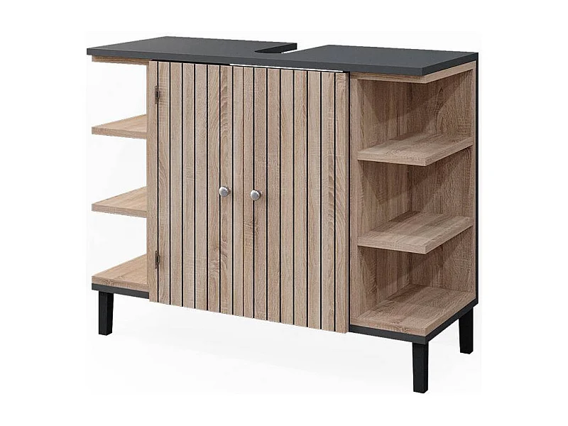 Wastafelonderkast sonoma 79.6x32x64 aquis