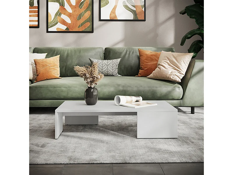 Couchtisch branco 90x50x21.4 hardi