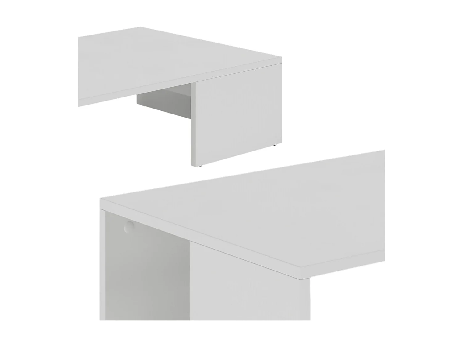 Couchtisch weiß 90x50x21.4 hardi