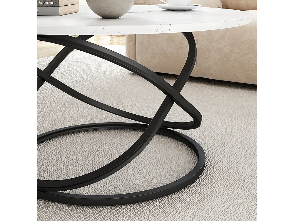 Mesa de centro blanco 79.5x62x46 calgary