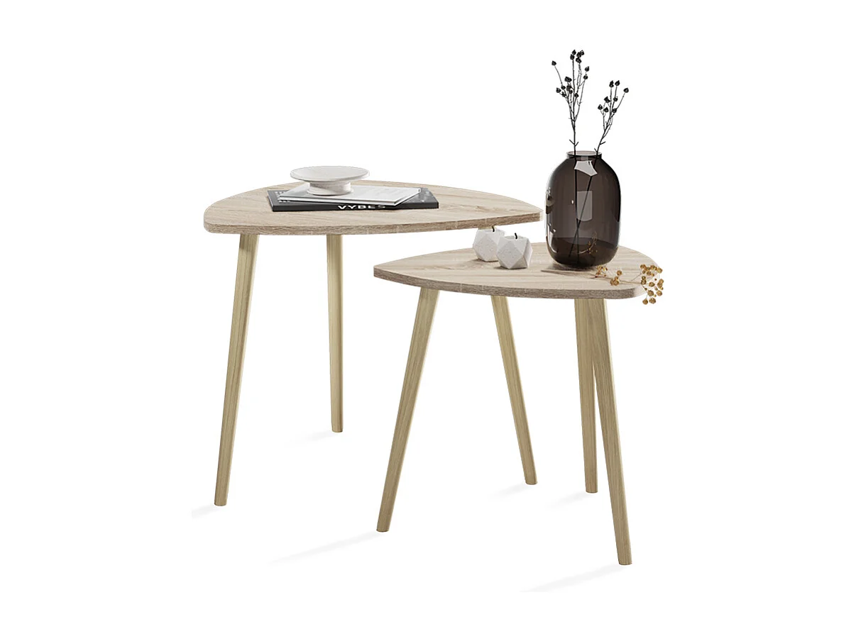 Couchtisch sonoma 48x48x45 twino