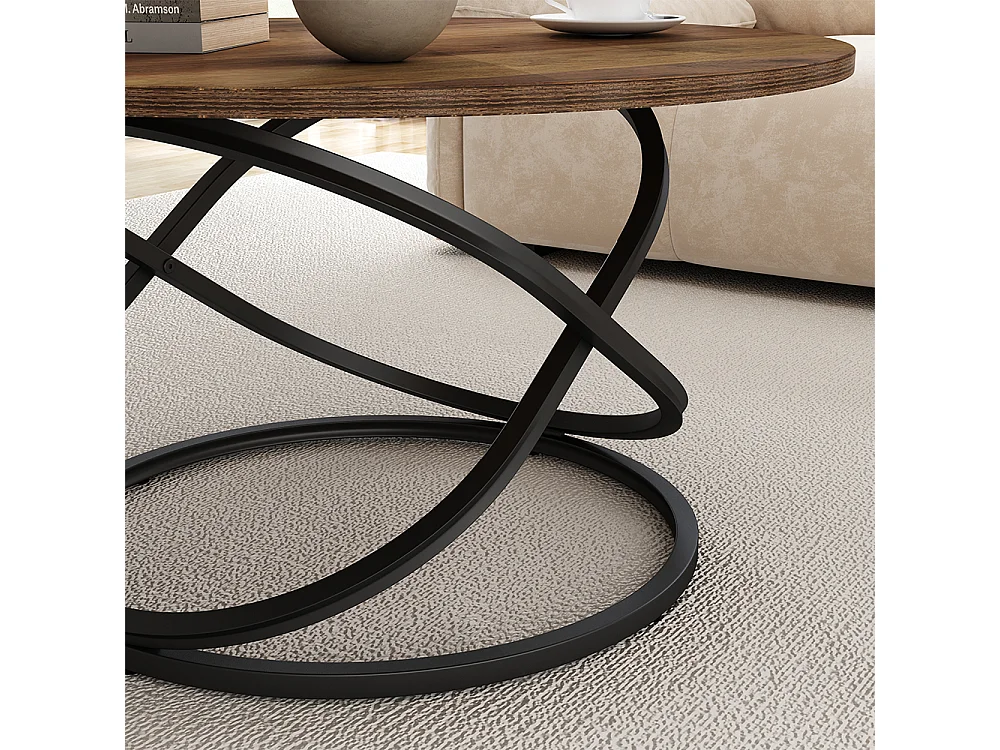 Table basse bois 79.5x62x46 calgary