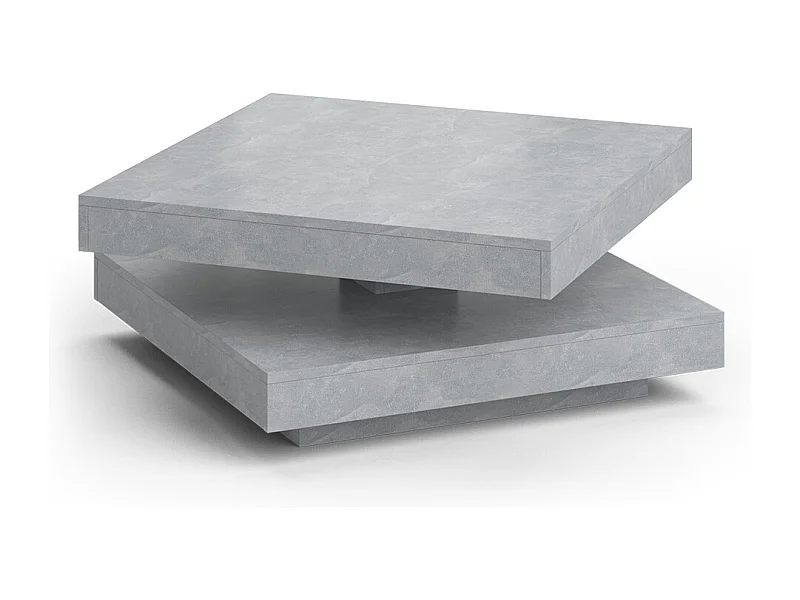 Table basse béton 70x70x34 elias