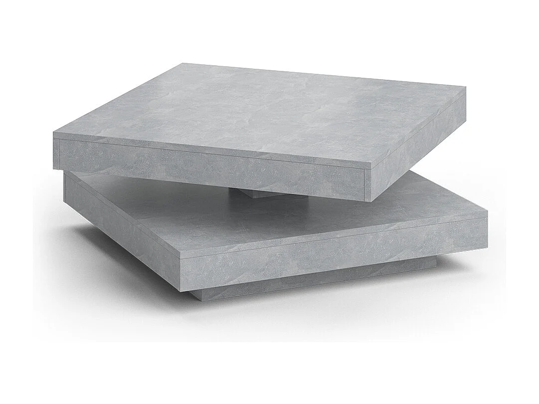 Table basse béton 70x70x34 elias