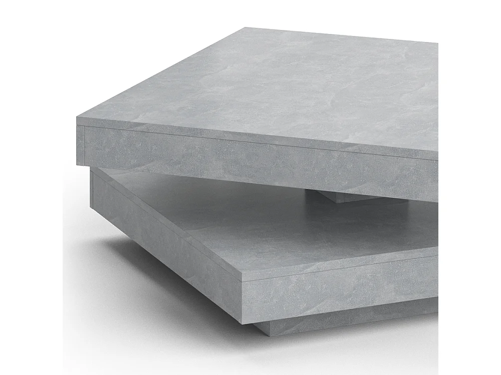 Table basse béton 70x70x34 elias