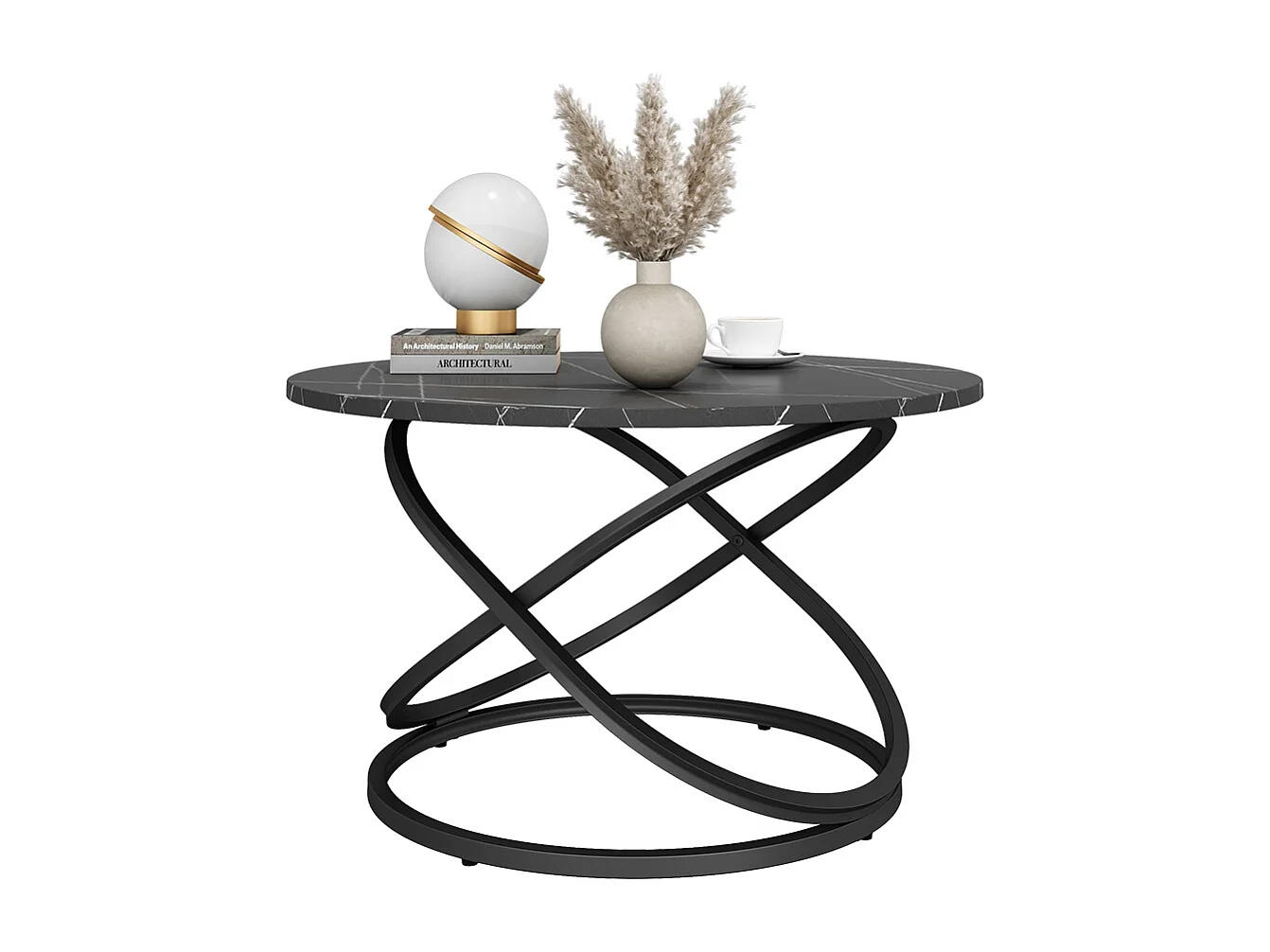 Tavolino nero 79.5x62x46 calgary