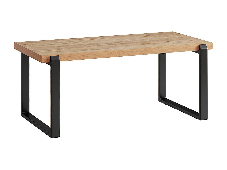 Stolik kawowy rustykalny dąb 110x56x46 halifax