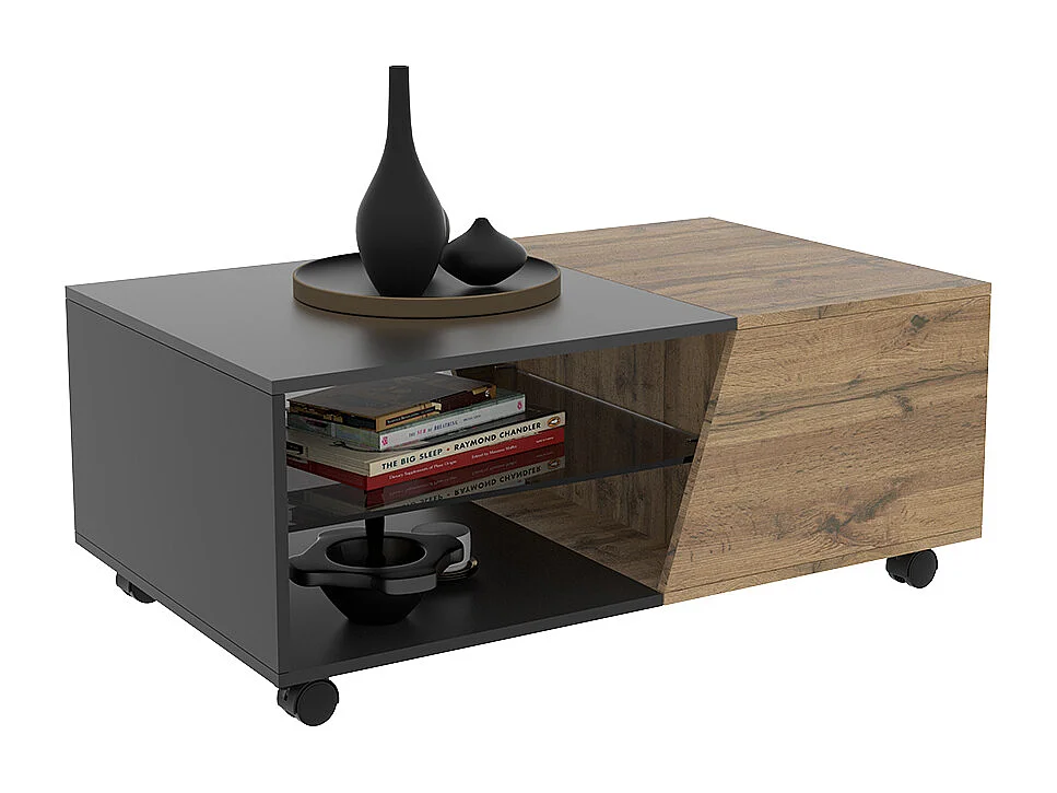 Salontafel hout 100x60x40 yukon