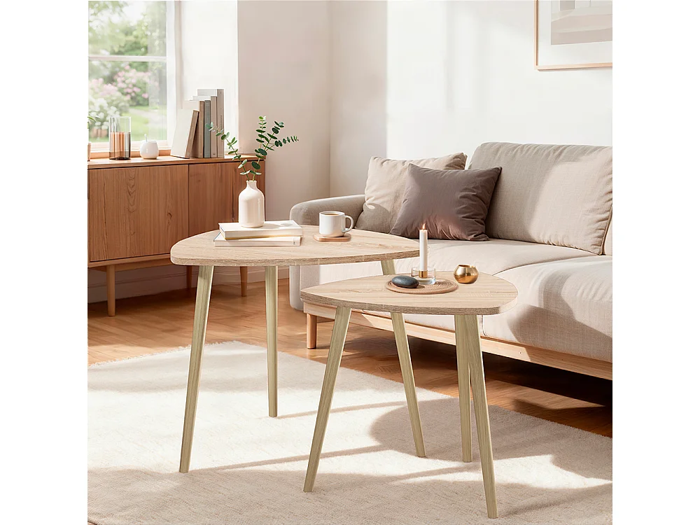 Couchtisch sonoma 60x60x50 twino