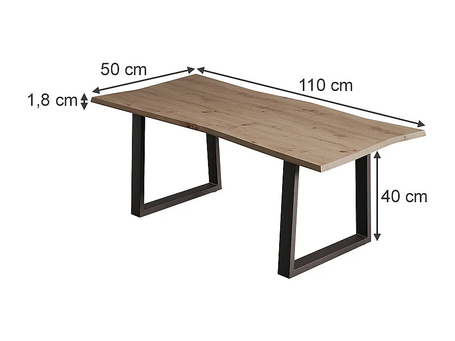 Couchtisch artisan 110x50x40 yan