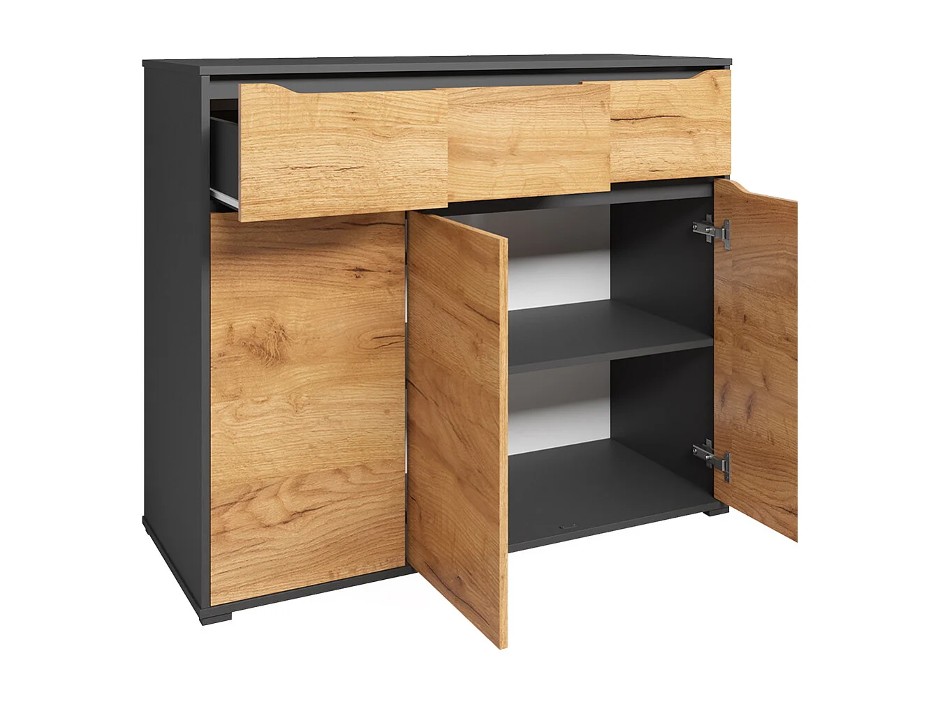 Credenza quercia dorata 48x120x101.6 ruben