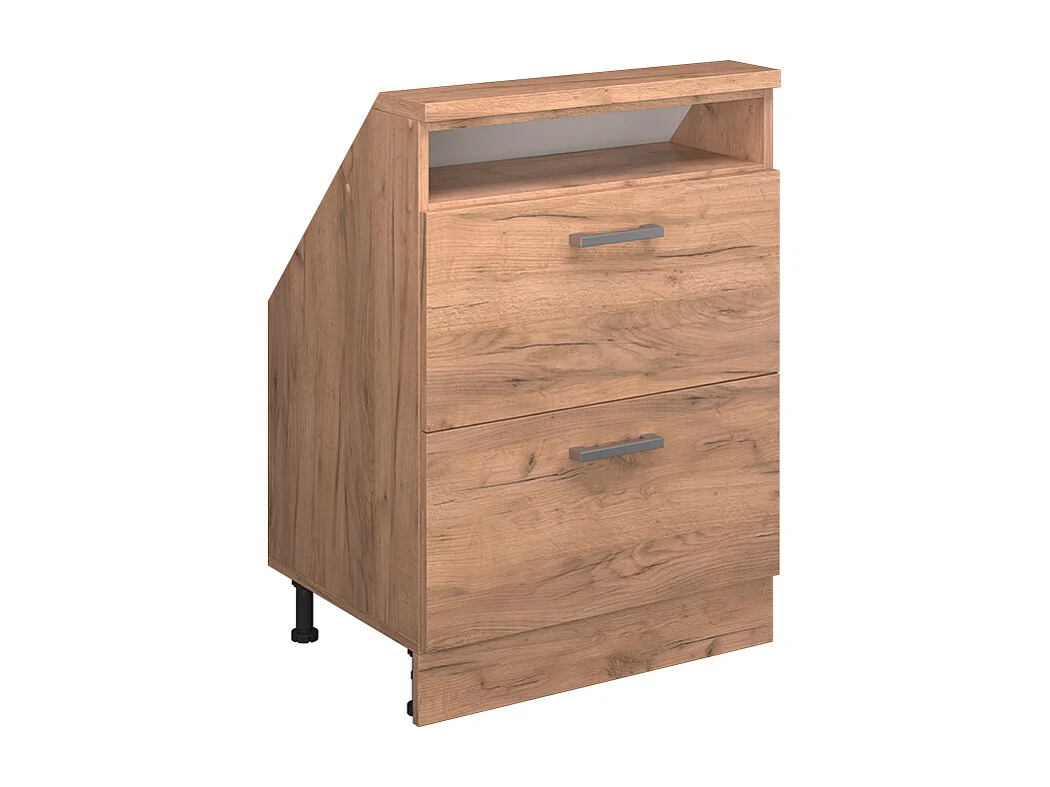 Dachschrägenschrank goldkraft eiche 60x46x81.6 rion