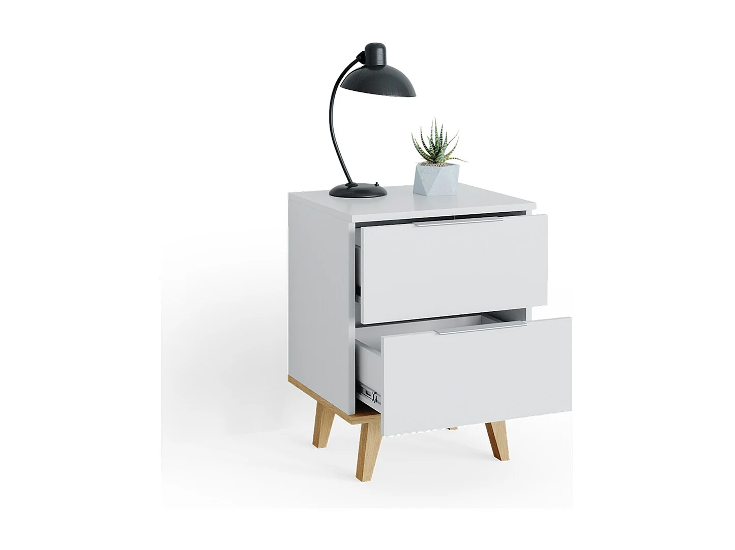 Commode avec tiroirs blanc 40x45.9x61 nautica