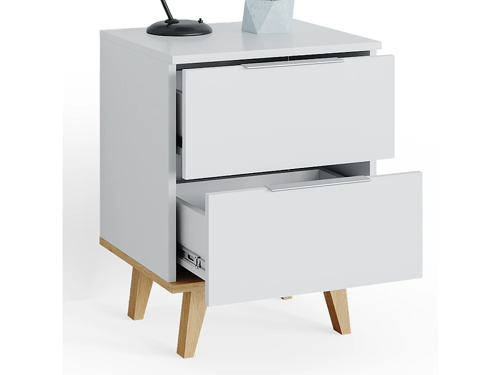 Commode avec tiroirs blanc 40x45.9x61 nautica