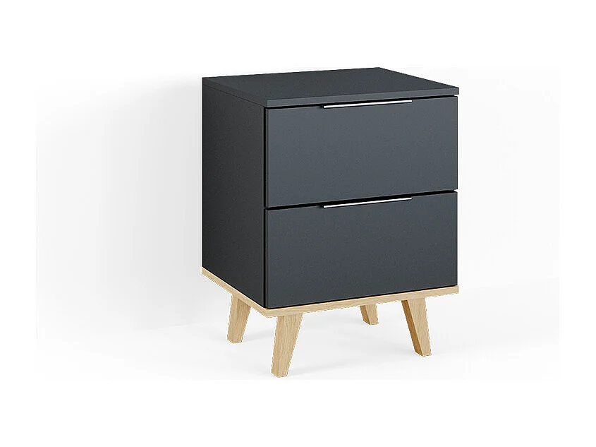 Commode avec tiroirs anthracite 46x40x61 nautica