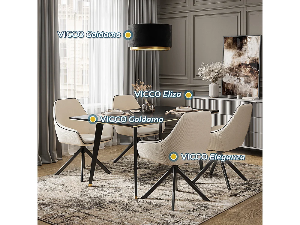 Lounge chair beige 60x62x89 eleganza