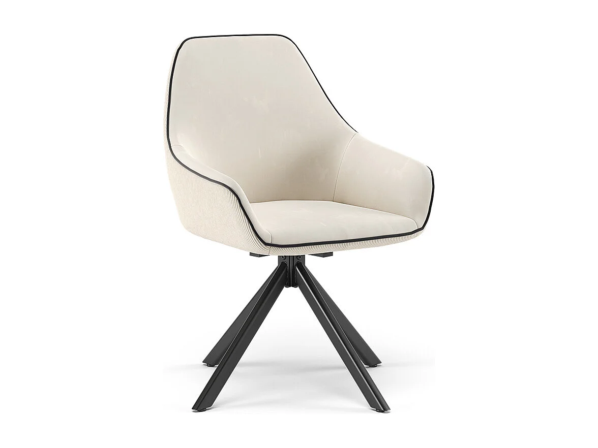 Lounge chair beige 60x62x89 eleganza