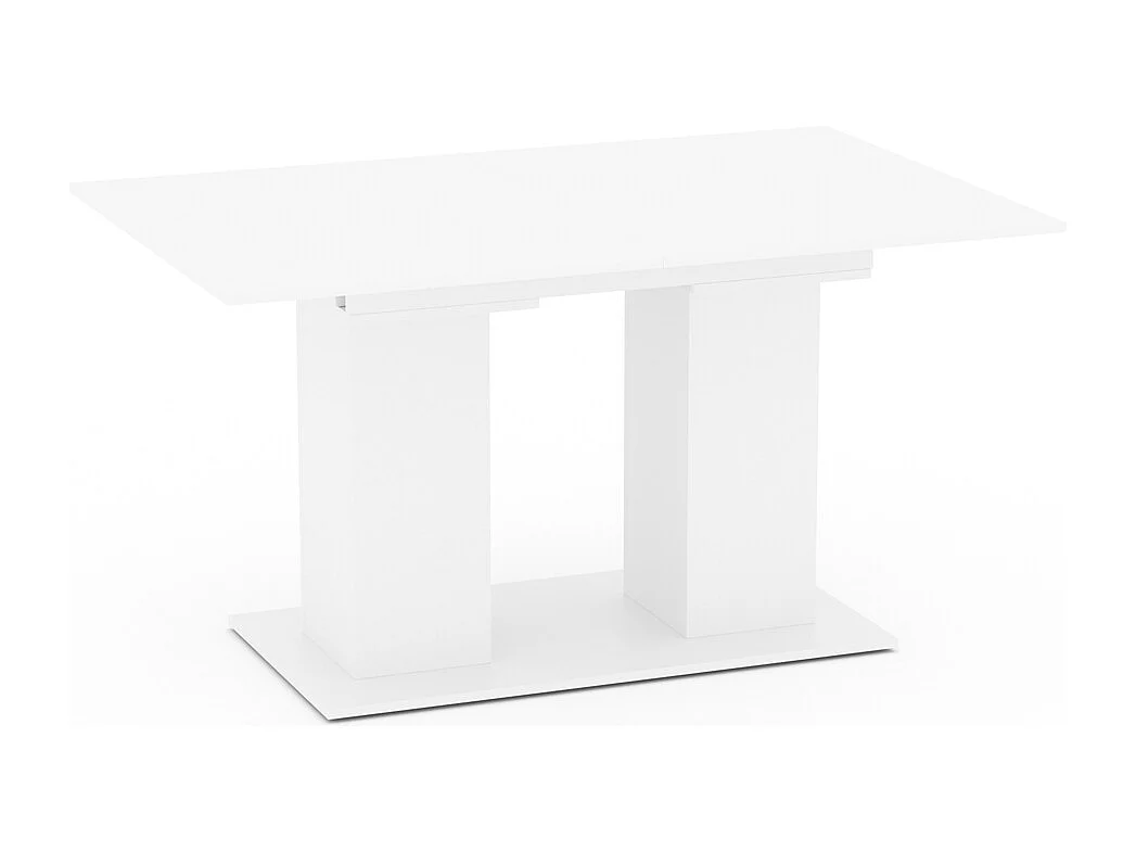 Eettafel wit 140x90x76 dix