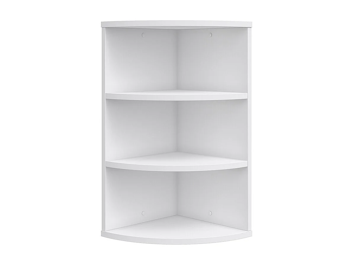 Corner shelf white 30x30x60 ecki