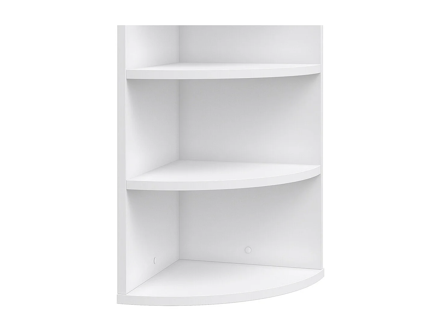 Corner shelf white 30x30x60 ecki