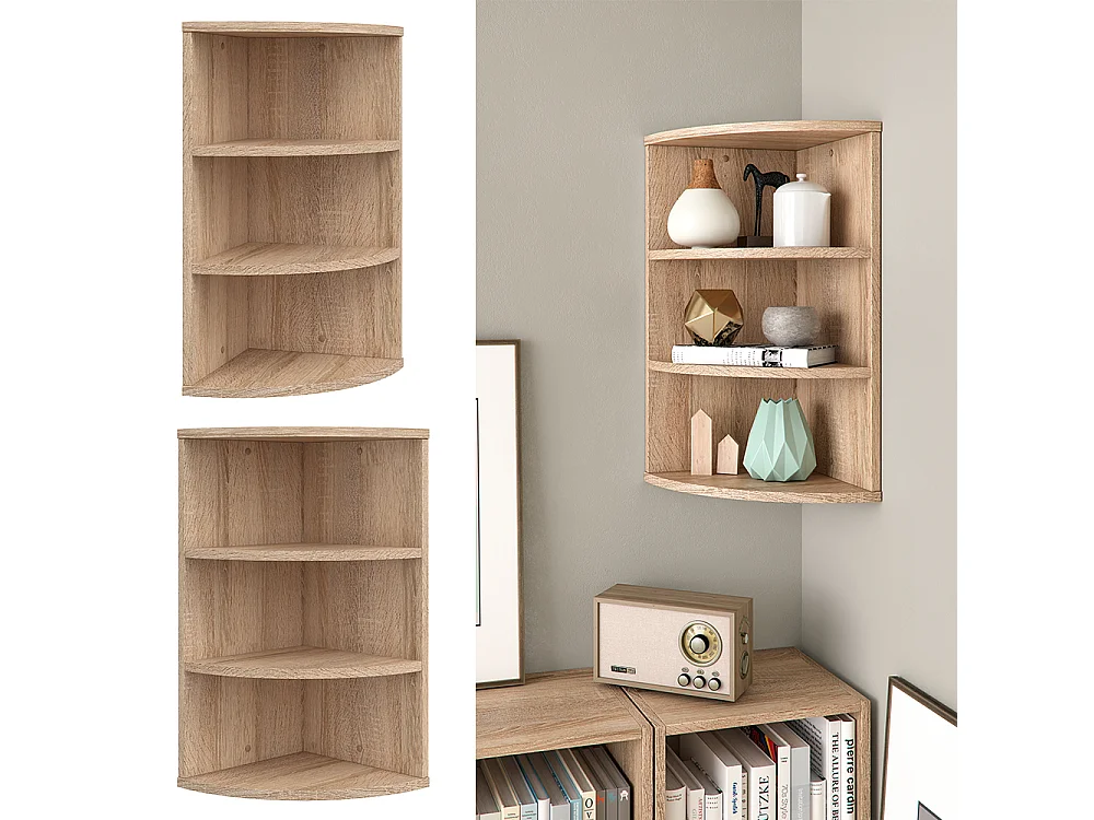 Corner shelf sonoma 30x30x60 ecki