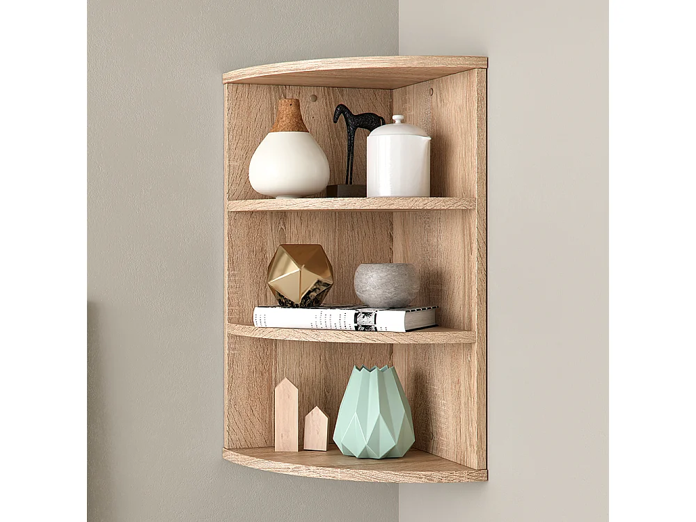 Corner shelf sonoma 30x30x60 ecki
