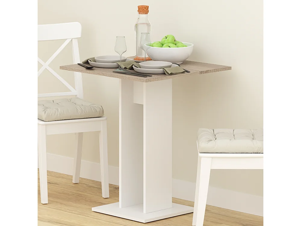 Table de salle à manger sonoma 65x65x78 repose