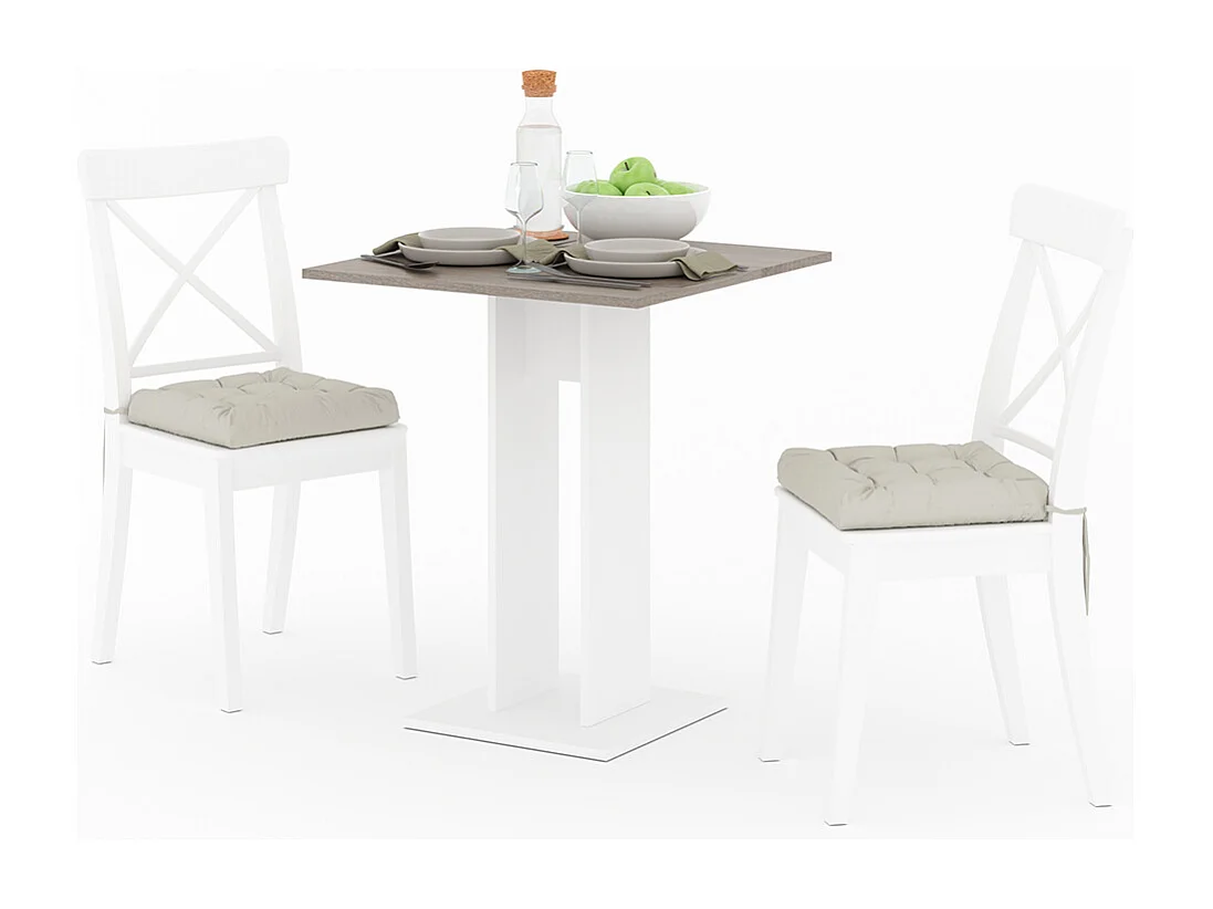 Table de salle à manger sonoma 65x65x78 repose