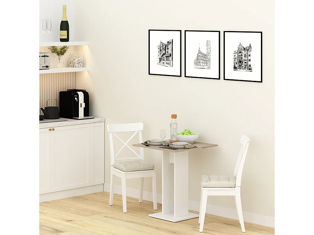 Table de salle à manger sonoma 65x65x78 repose