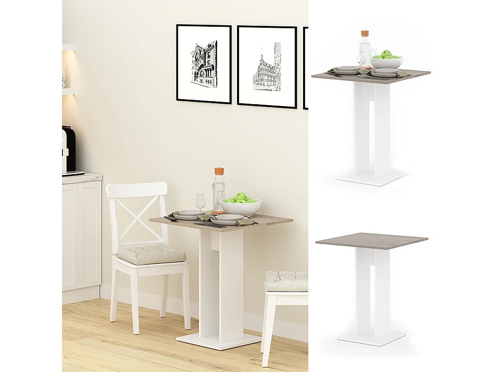 Table de salle à manger sonoma 65x65x78 repose