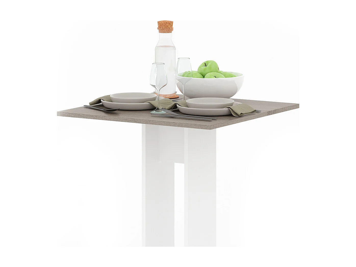 Table de salle à manger sonoma 65x65x78 repose