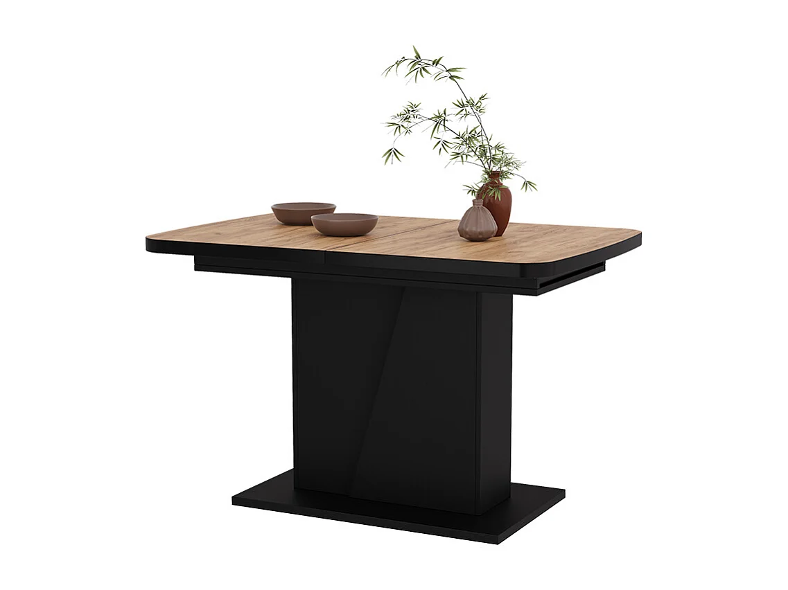 tavolo da pranzo allungabile rovere goldkraft/nero 120x80x77.3 fenaro
