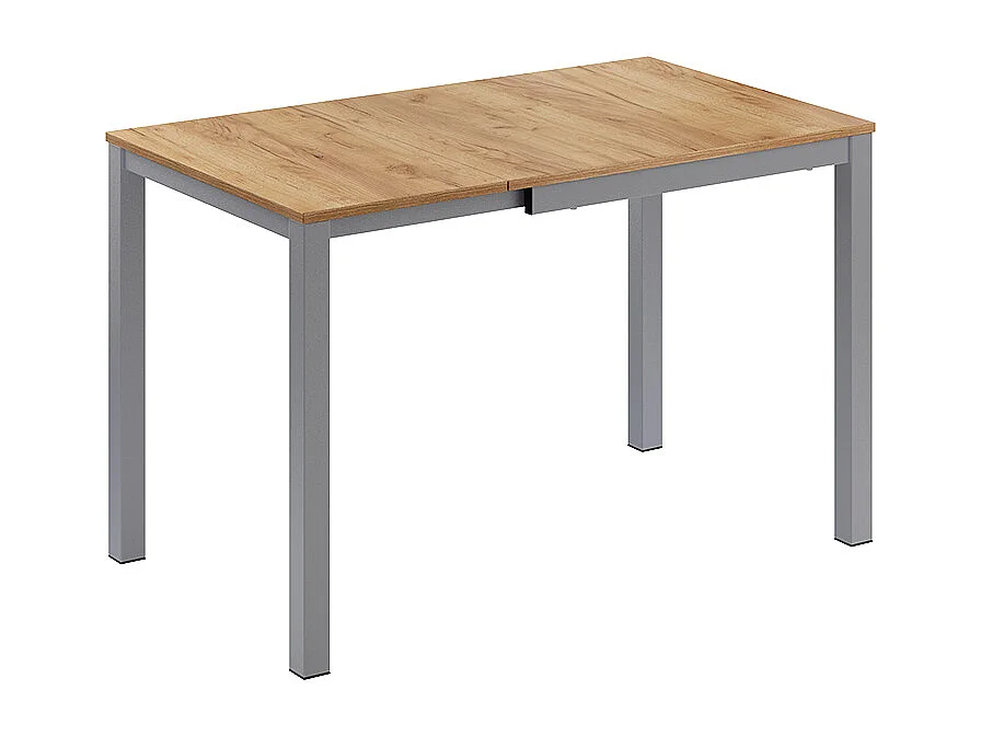 Table de salle à manger chêne/gris 120x70x76 granny