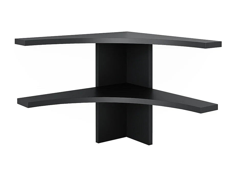 Corner shelf anthracite 43.5x43.5x37 roman