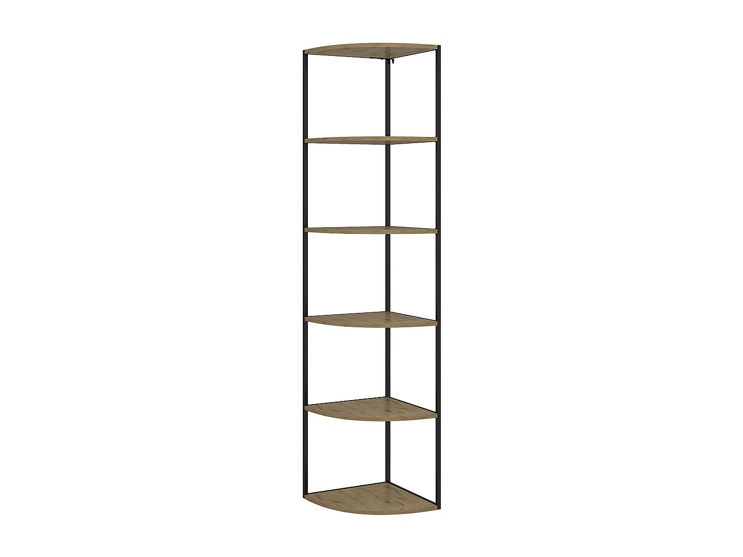 Estante de pared roble 40x40x180 fyrk