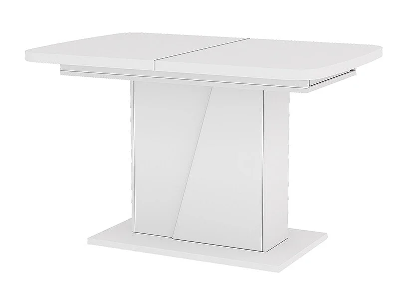 Table de salle à manger blanc 120x80x77.3 fenaro