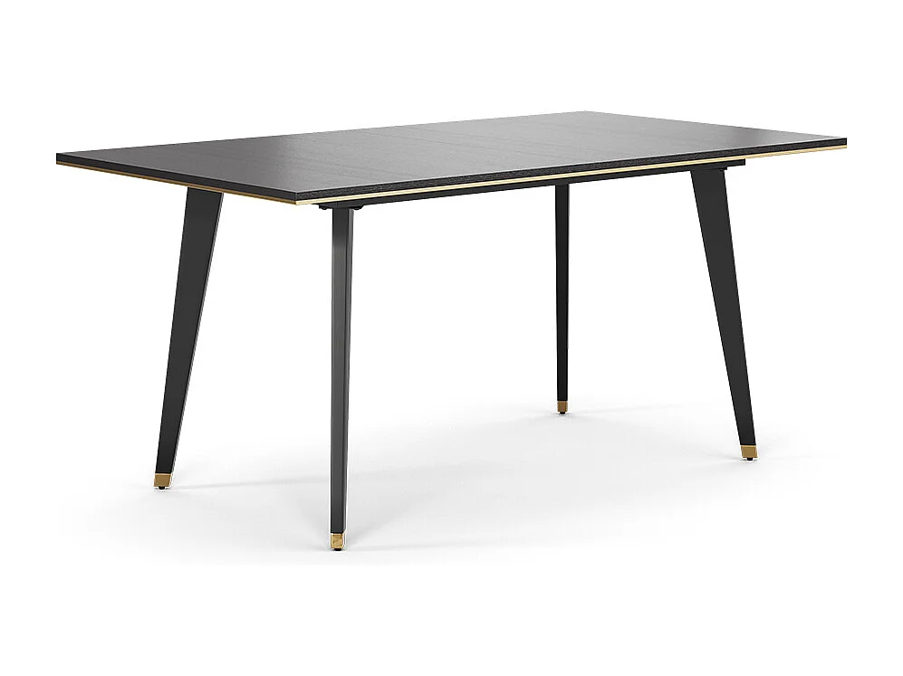 Table de salle à manger noir 200x90x77 goldamo
